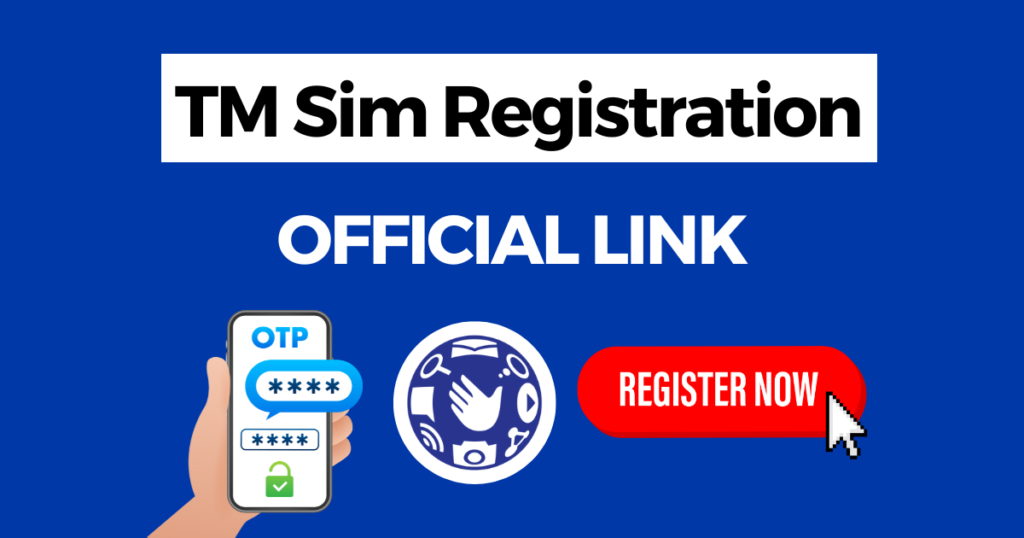 TM SIM Registration Link